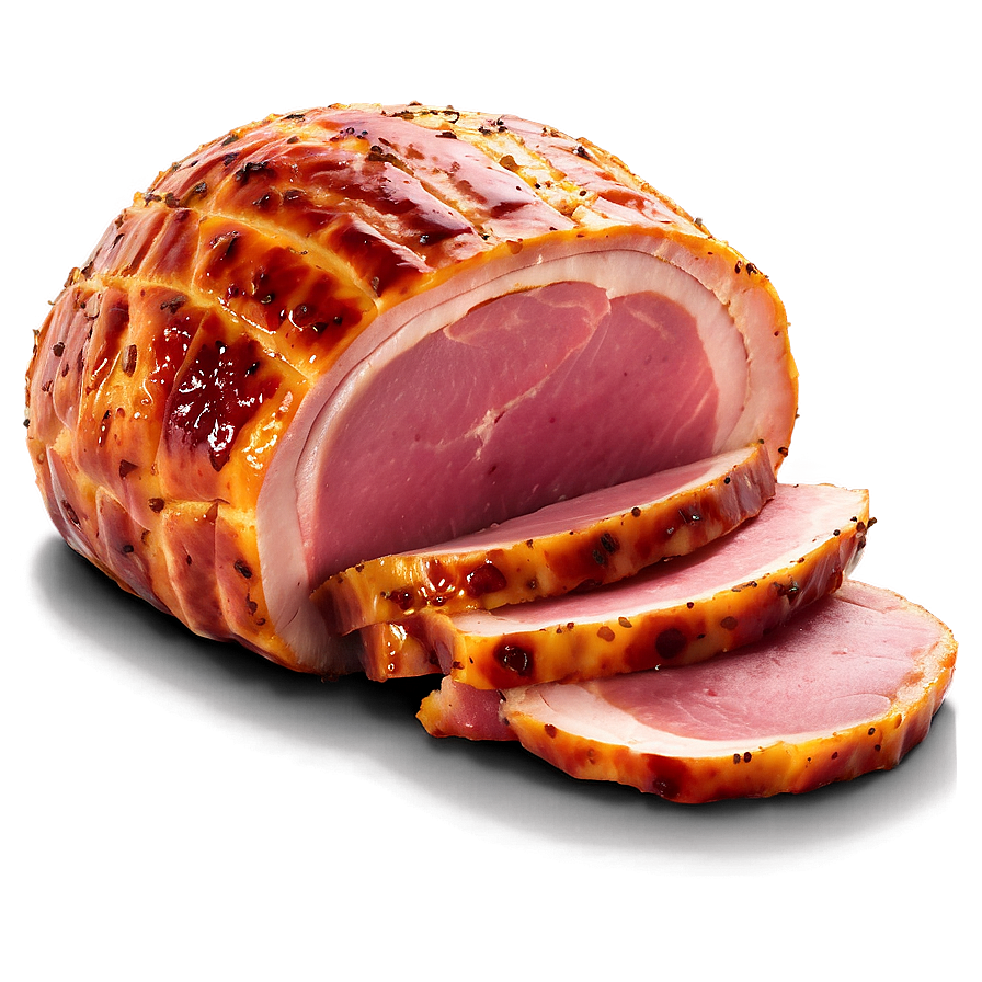 Mustard Glazed Ham Png 05232024 PNG Image