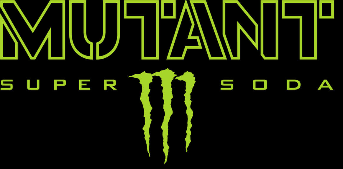 Mutant Super Soda Logo Monster Energy PNG Image