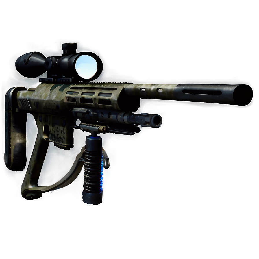 Mw2 Sniper Rifle Transparent Png 80 PNG Image