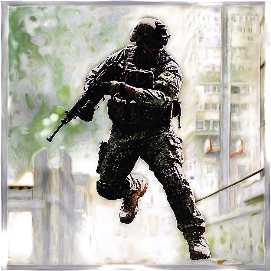 Mw2 Urban Warfare Scene Png 06292024 PNG Image