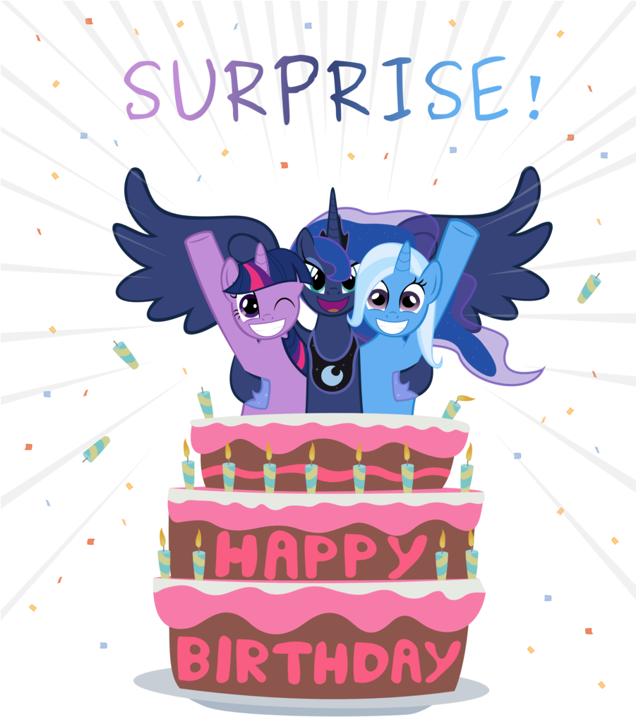 My Little Pony Birthday Surprise PNG Image