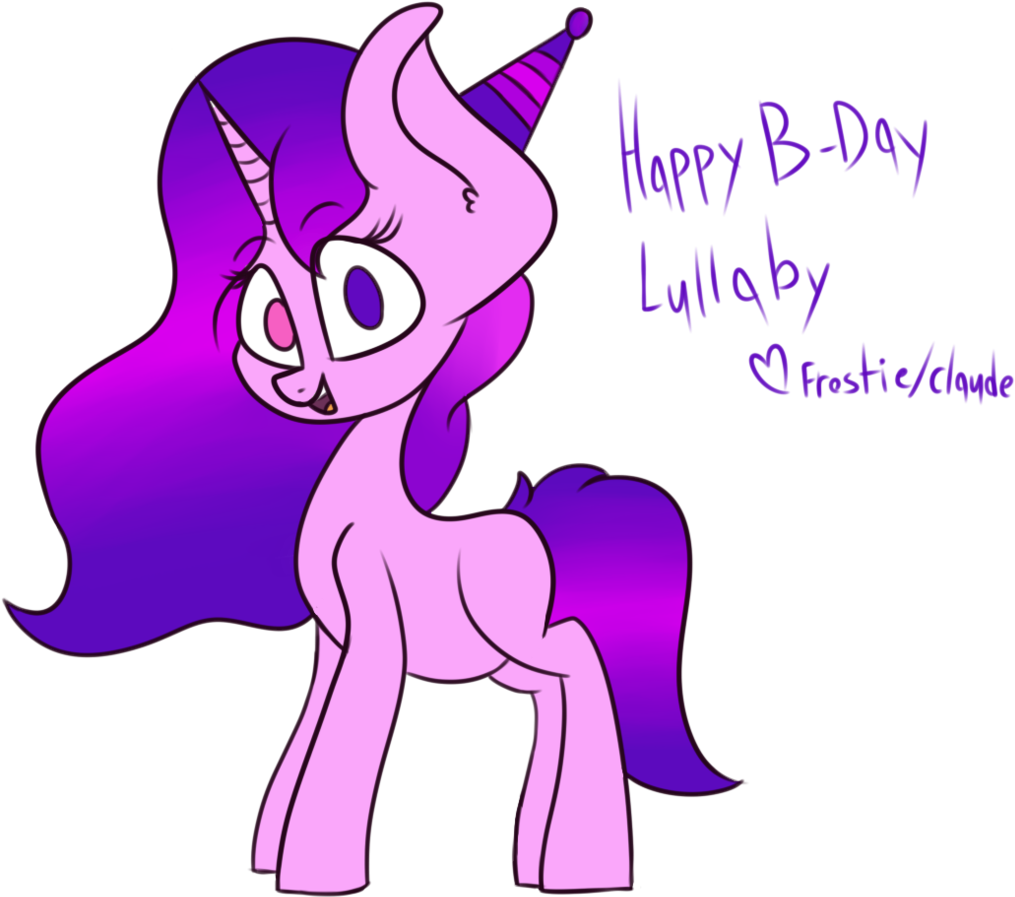 My Little Pony Happy Birthday Lullaby PNG Image