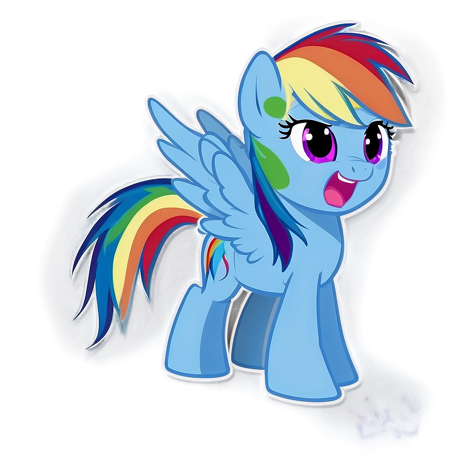 My Little Pony Rainbow Dash Png 05062024 PNG Image