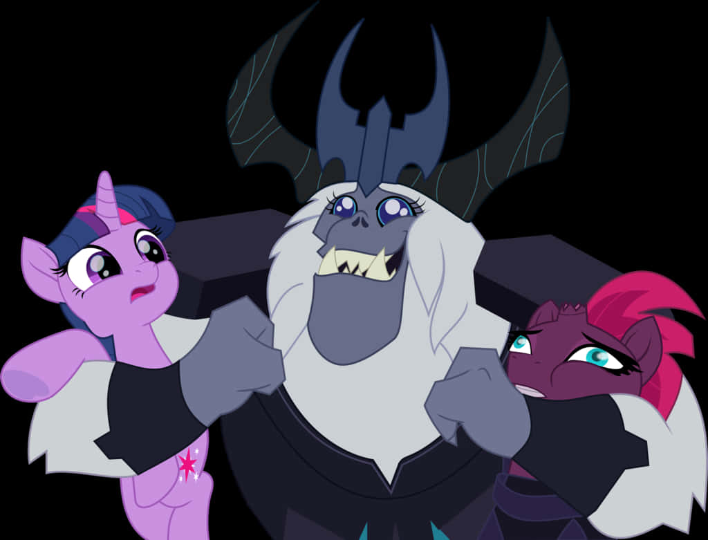 My Little Pony Twilight Sparkle King Sombra Tempest Shadow PNG Image