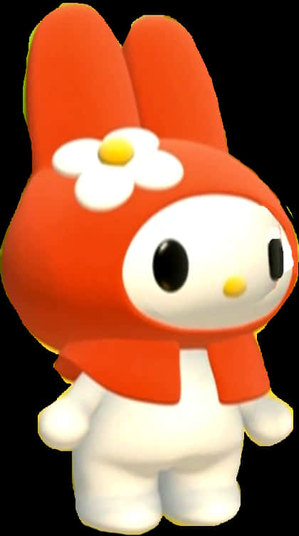 My Melody Costume Character PNG Image