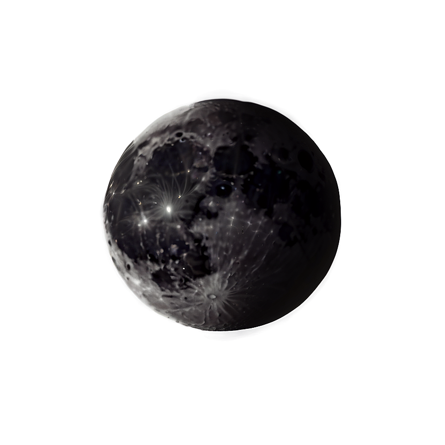 Mysterious Black Moon Png Lbk PNG Image