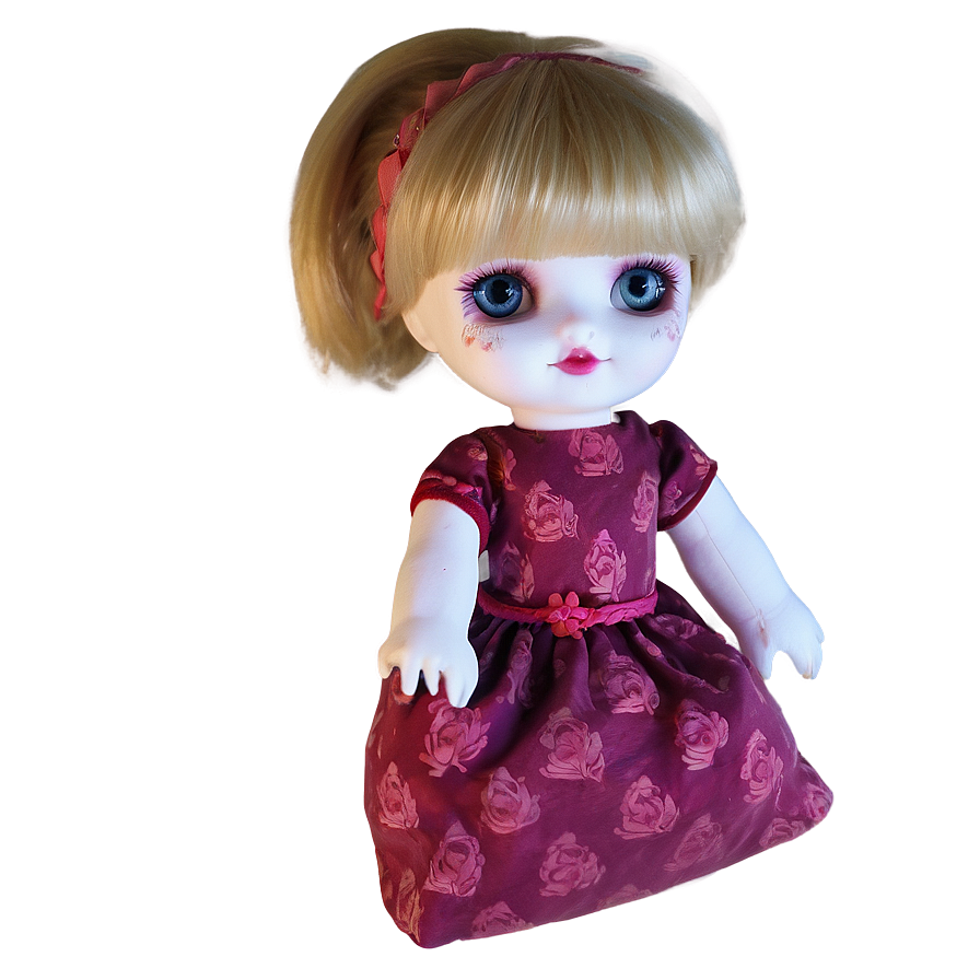 Mysterious Doll In Shadows Png Euy PNG Image