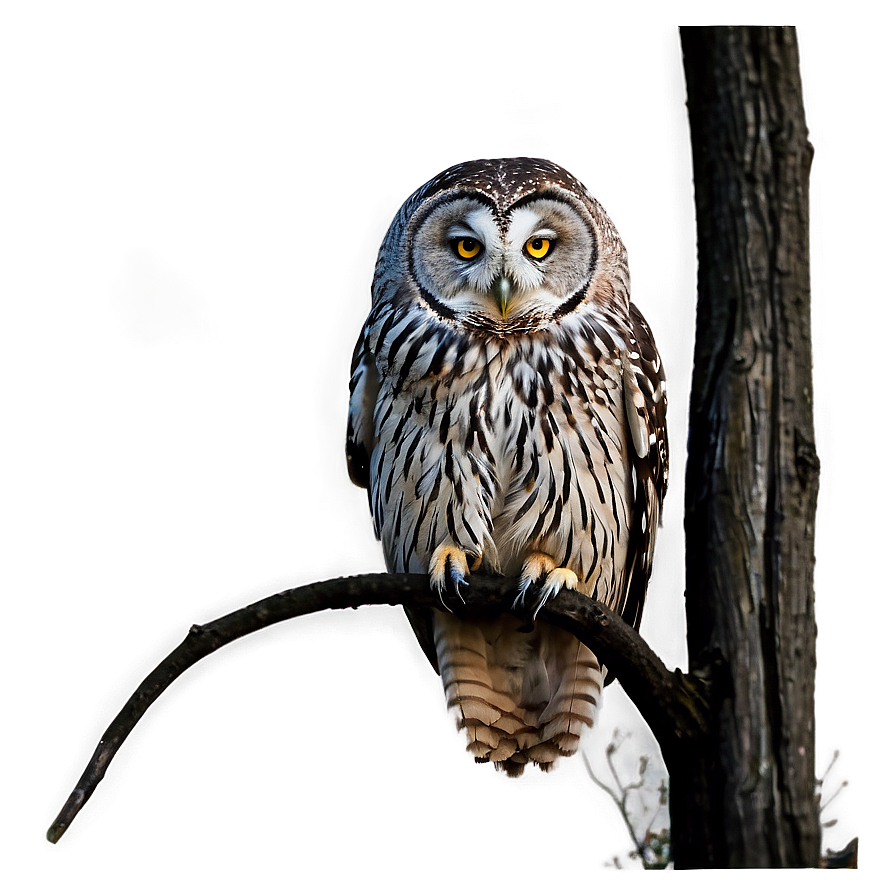 Mysterious Owl At Night Png Eeq38 PNG Image