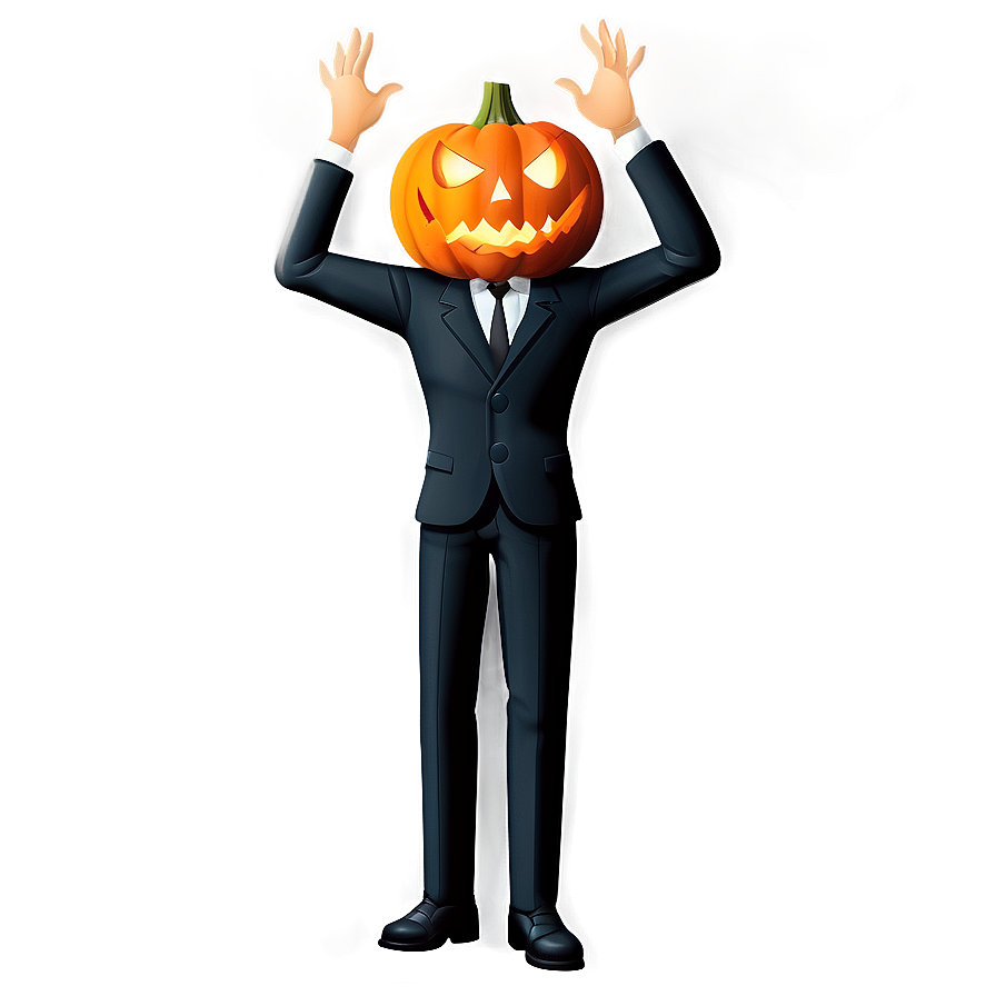 Mysterious Pumpkin Head Png 78 PNG Image