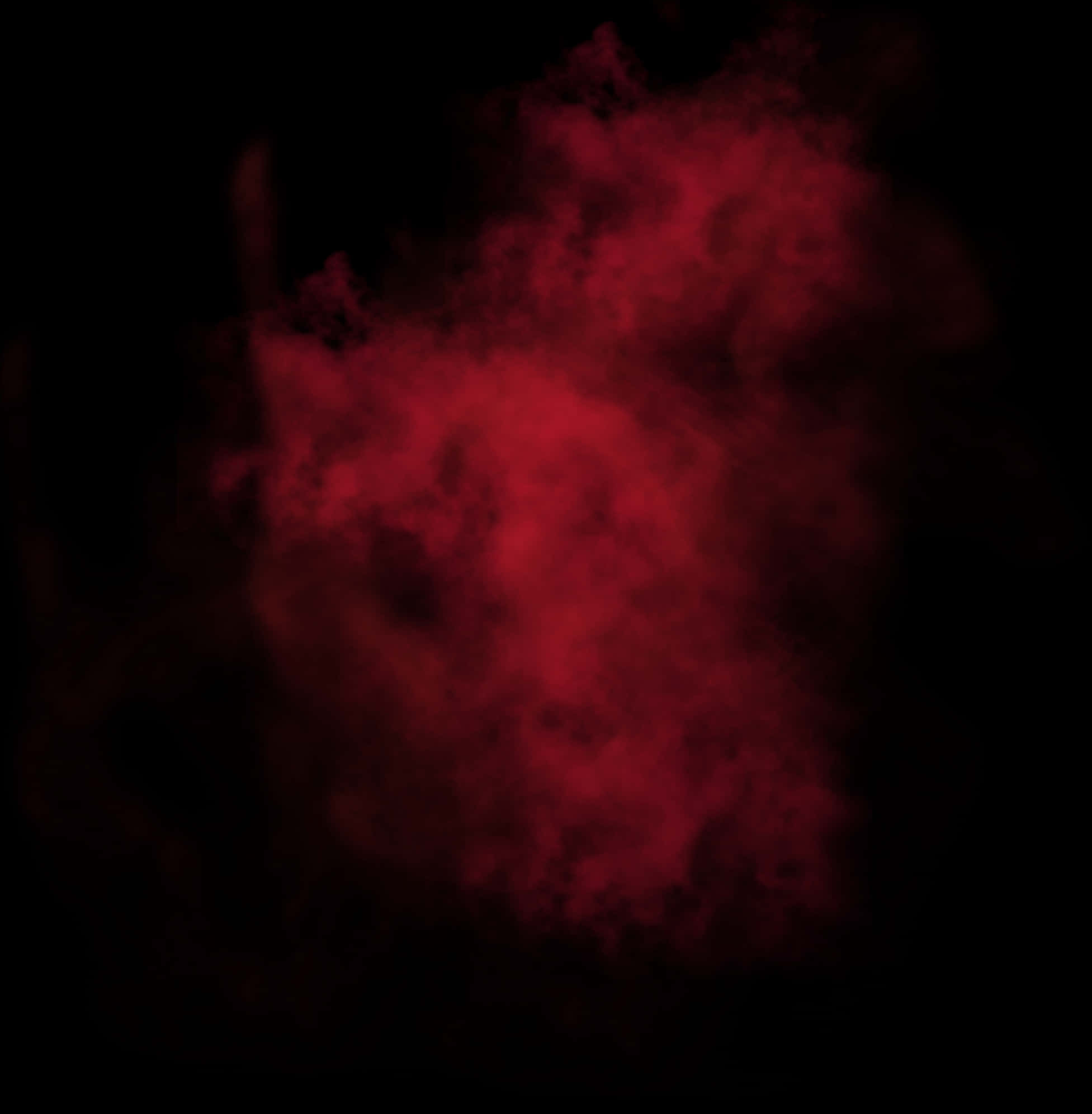 Mysterious Red Smoke Effect PNG Image