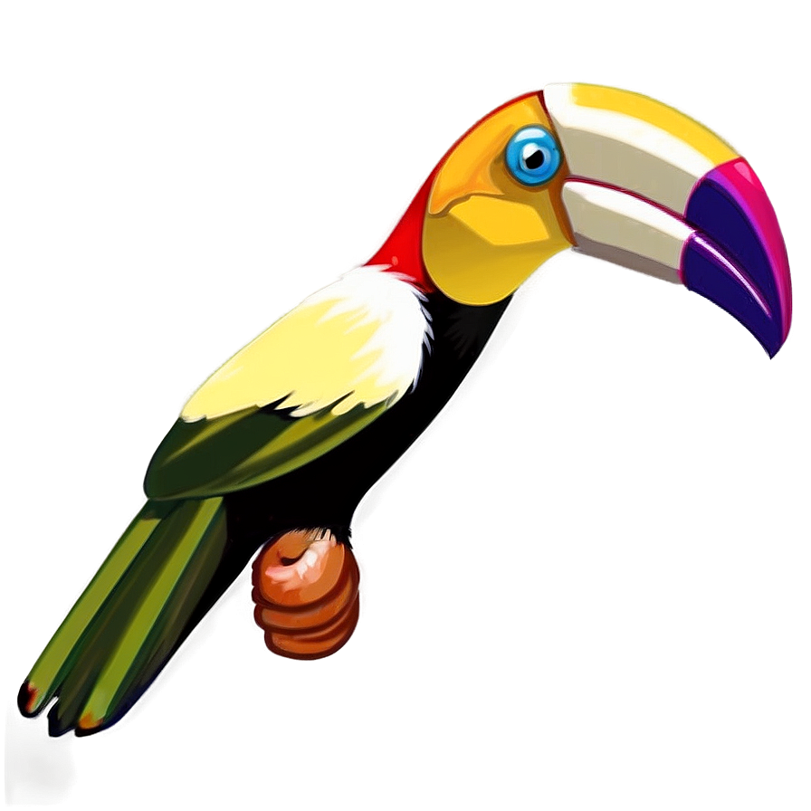 Mysterious Toucan In Shadows Png 89 PNG Image