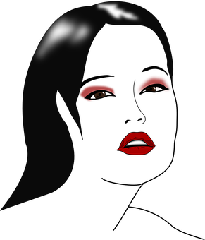 Mysterious Womanin Shadow PNG Image