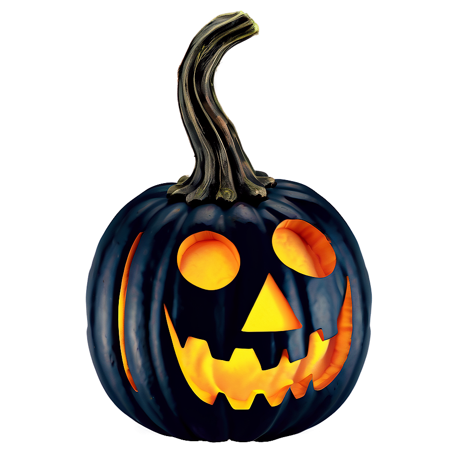 Mystic Black Pumpkin Png Ypq PNG Image