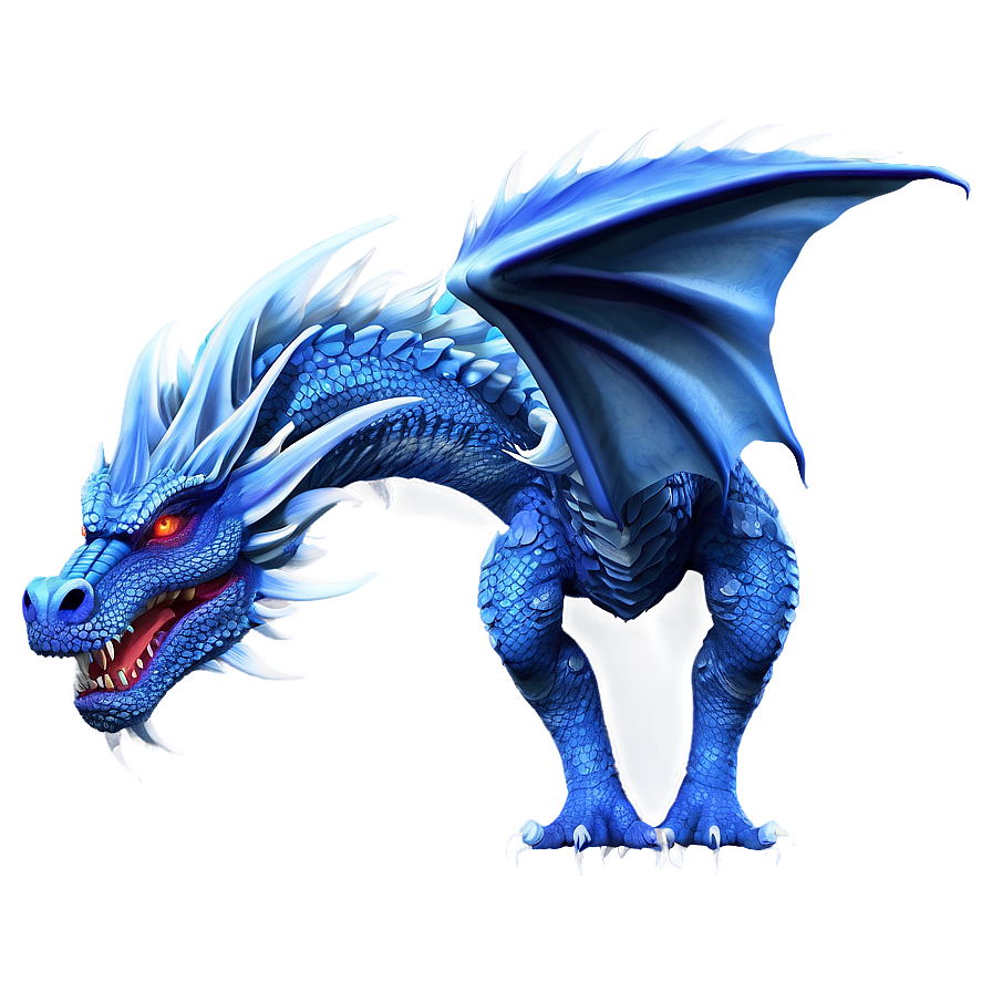 Mystic Blue Dragon Png 06252024 PNG Image