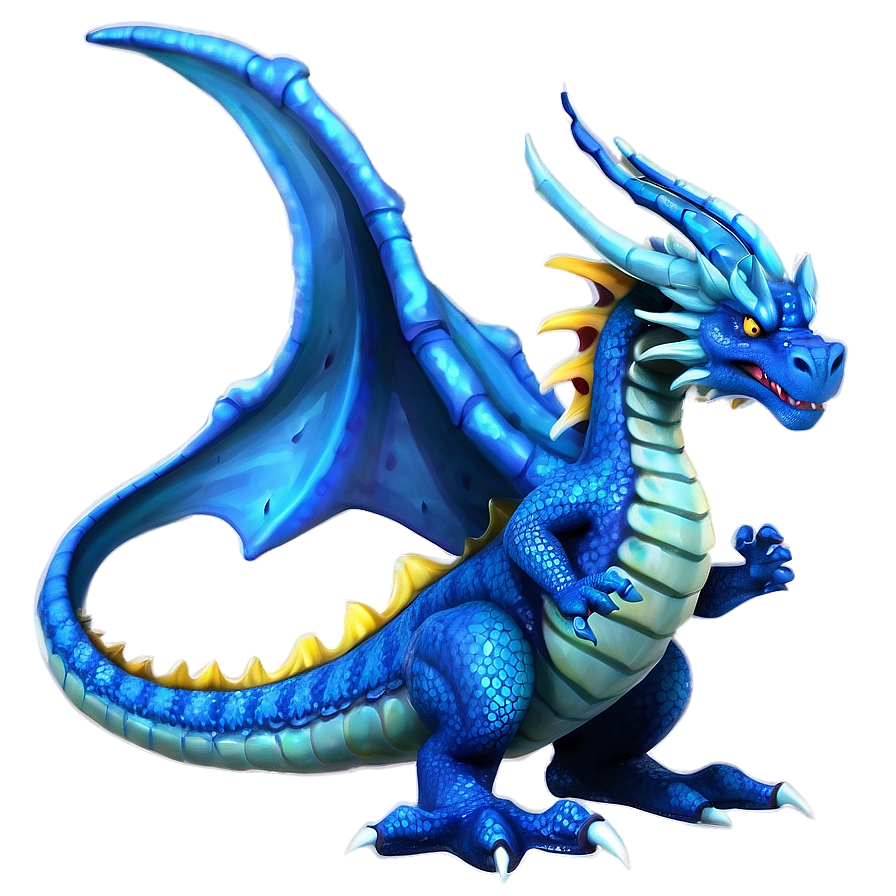 Mystic Blue Dragon Png Pbh3 PNG Image