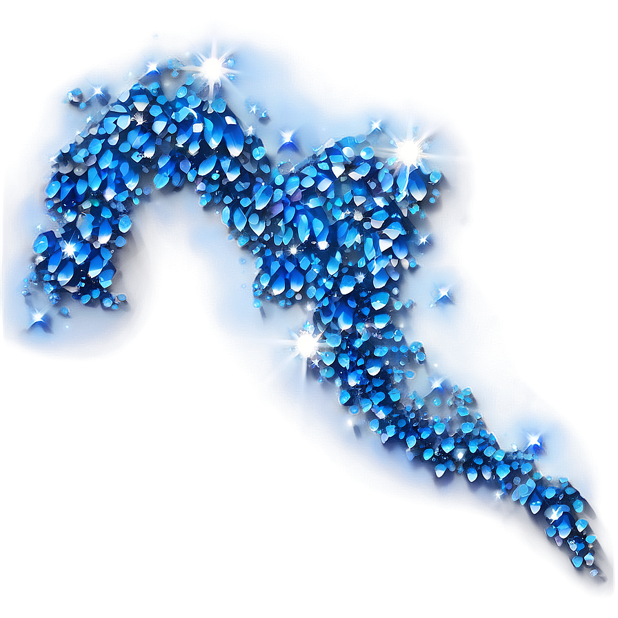 Mystic Blue Sparkle Png Gwm PNG Image