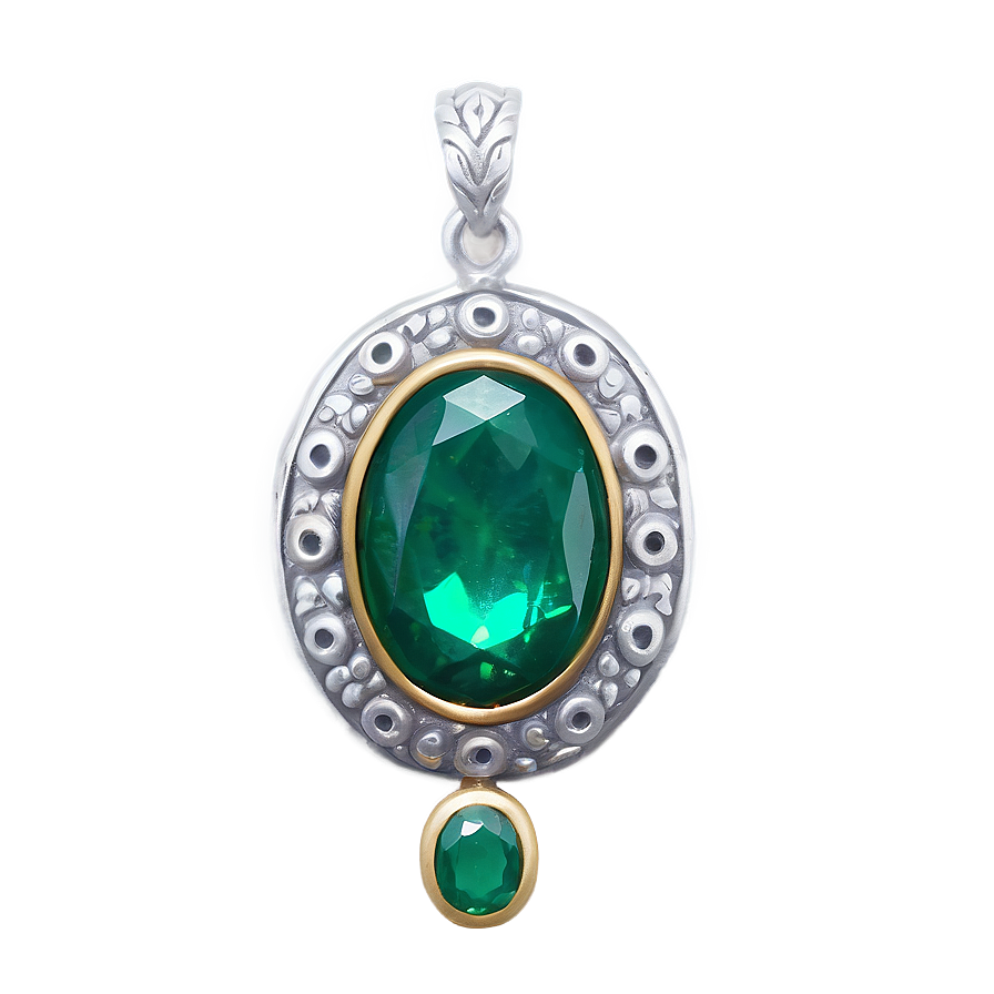 Mystic Emerald Amulet Png 65 PNG Image