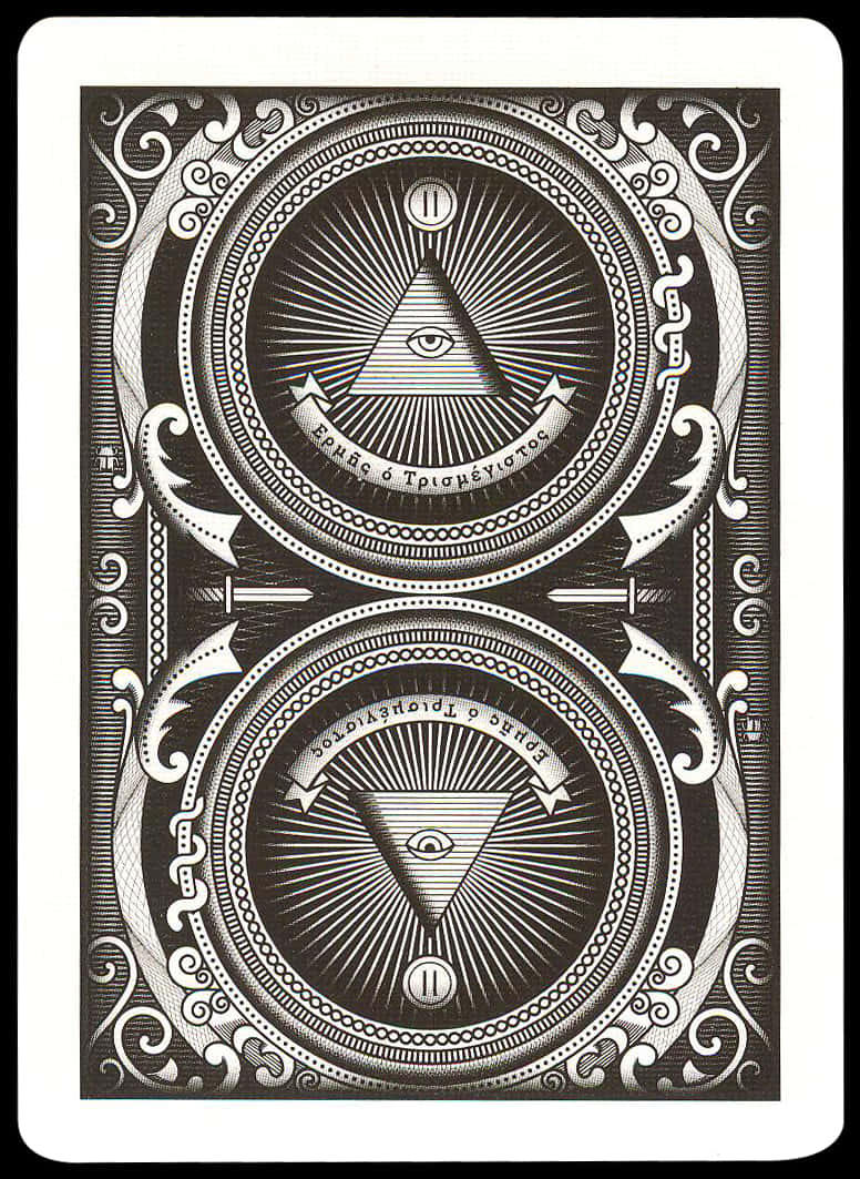 Mystic Eye Playing Card PNG Image