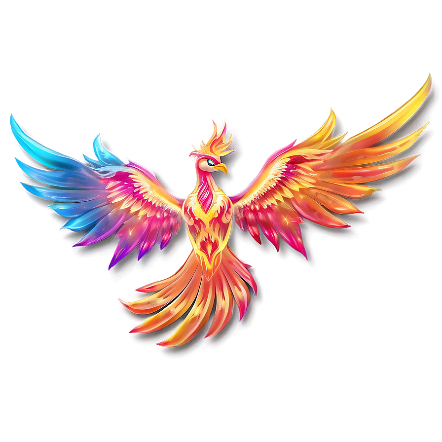 Mystic Phoenix Design Png 9 PNG Image