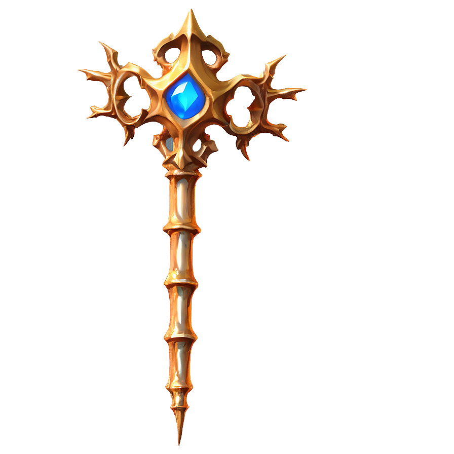 Mystic Scepter Png Nhu PNG Image