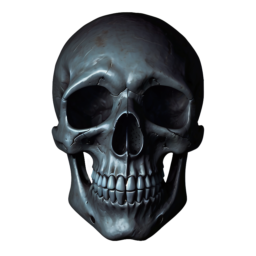 Mystical Black Skull Drawing Png 11 PNG Image