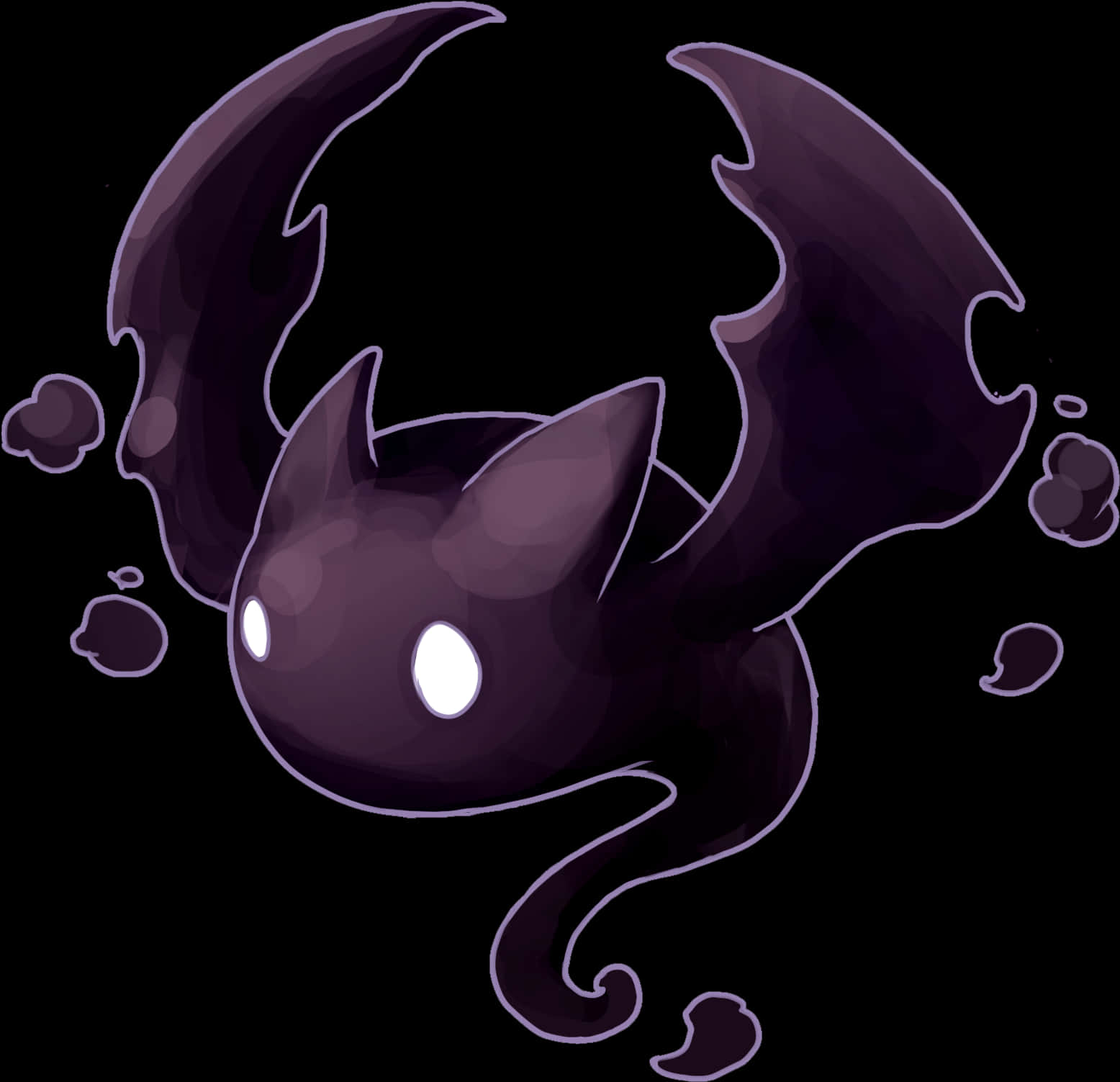 Mystical_ Cartoon_ Bat PNG Image