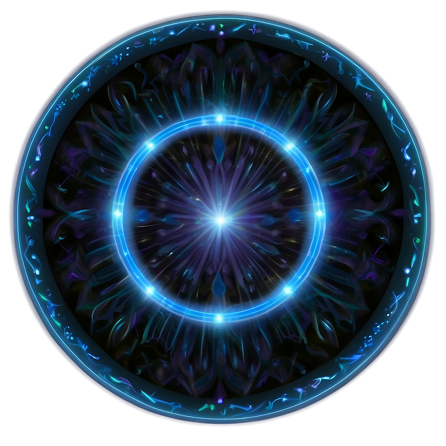 Mystical Circle Light Png Oom PNG Image