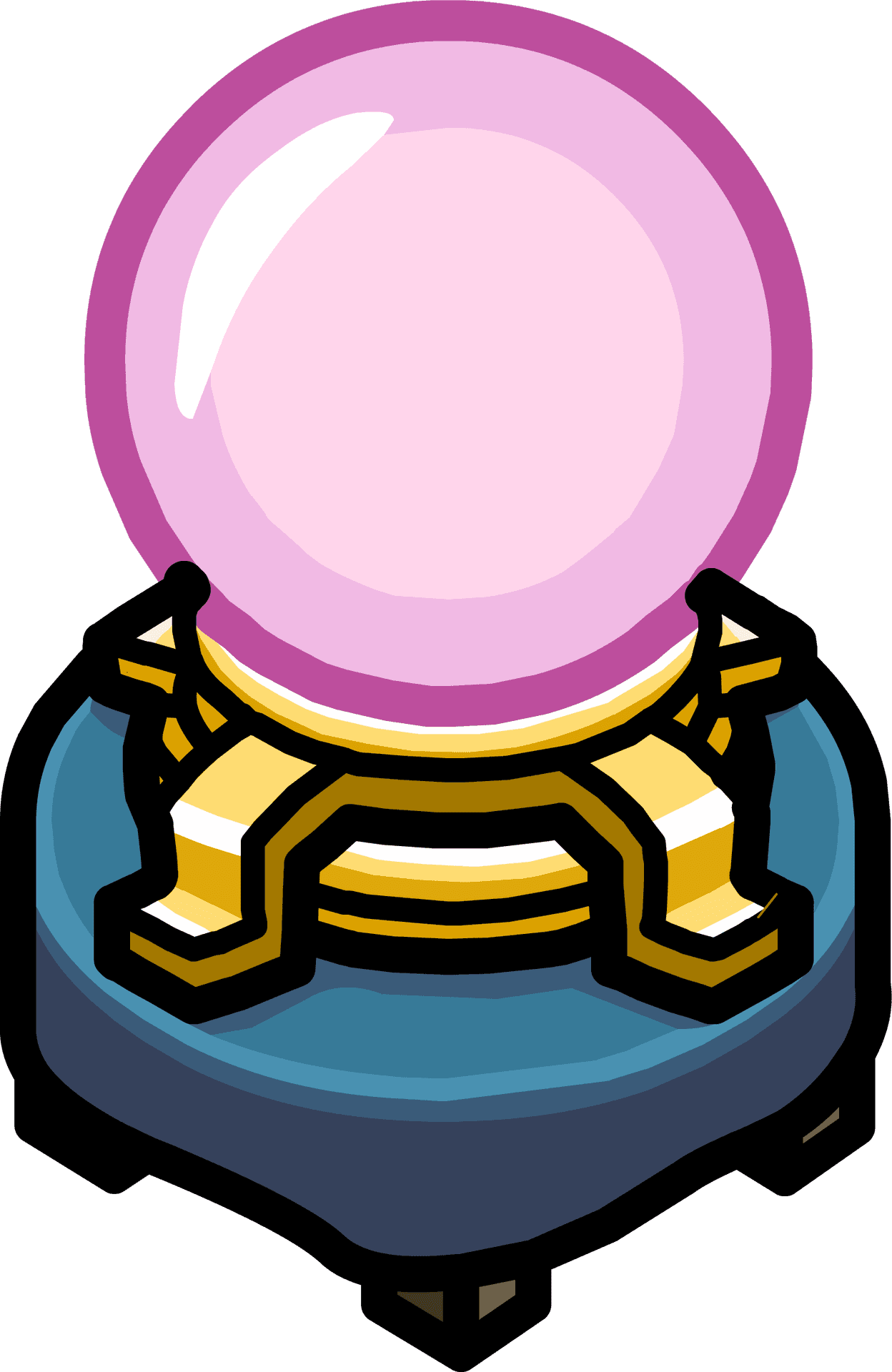 Mystical Crystal Ball PNG Image