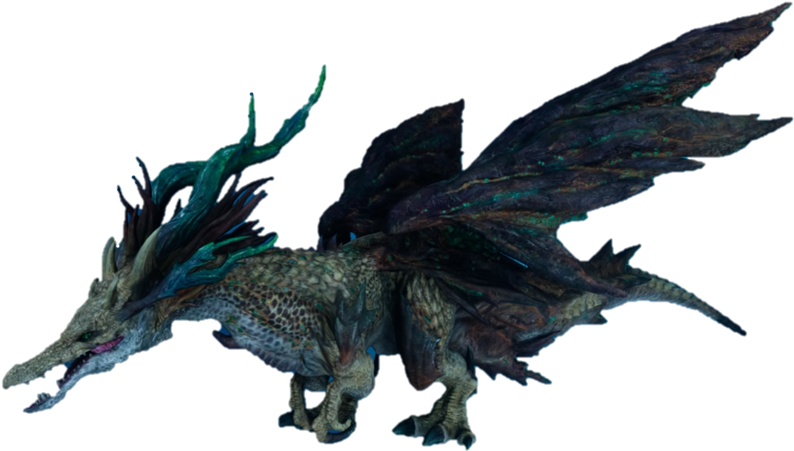 Mystical_ Dragon_ Creature PNG Image