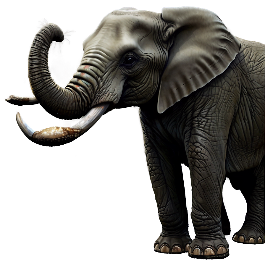 Mystical Elephant Fantasy Art Png 05032024 PNG Image