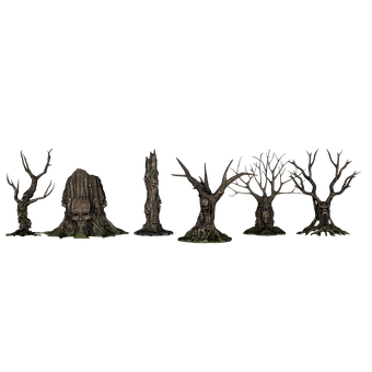 Mystical_ Forest_ Trees PNG Image