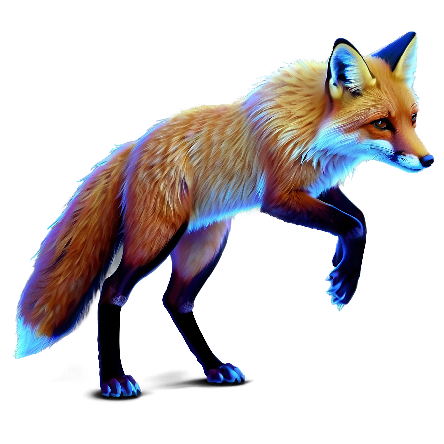 Mystical Fox Artwork Png 59 PNG Image