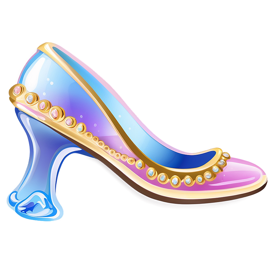 Mystical Glass Slipper Charm Png Buc PNG Image