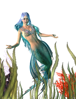 Mystical_ Mermaid_ Fantasy PNG Image