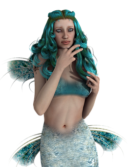 Mystical_ Mermaid_ Fantasy PNG Image