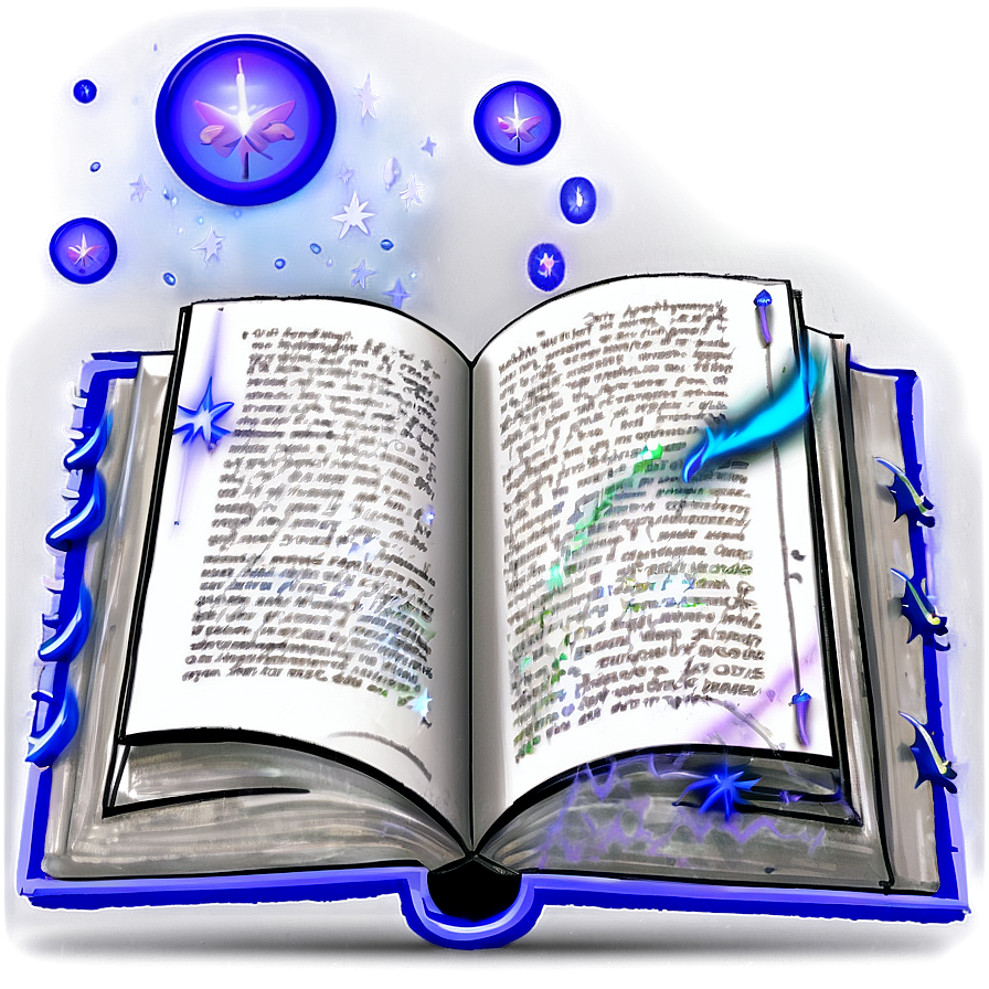 Mystical Open Book Png Thb92 PNG Image