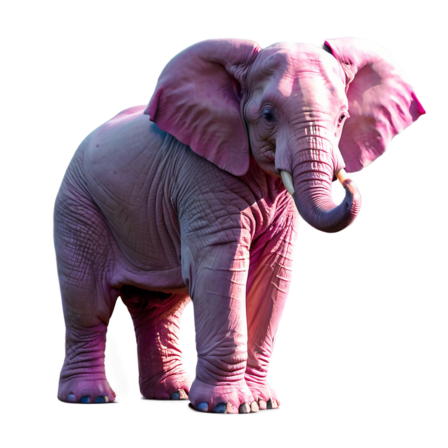 Mystical Pink Elephant Png 06292024 PNG Image