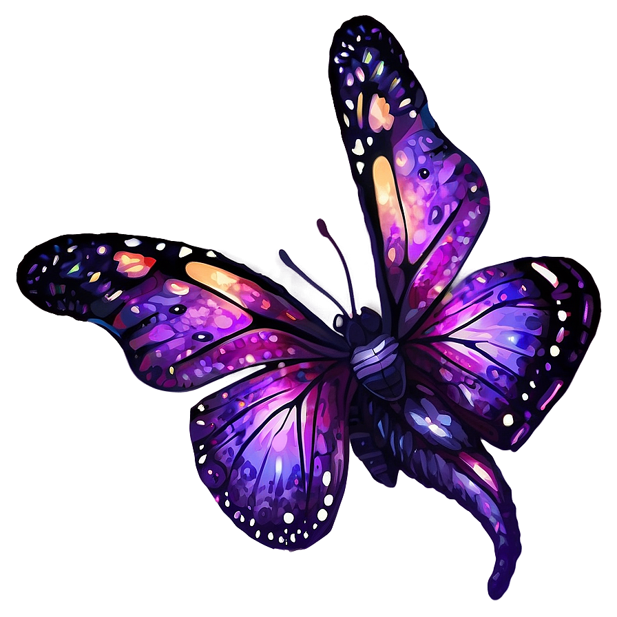 Mystical Purple Butterfly Png 95 PNG Image