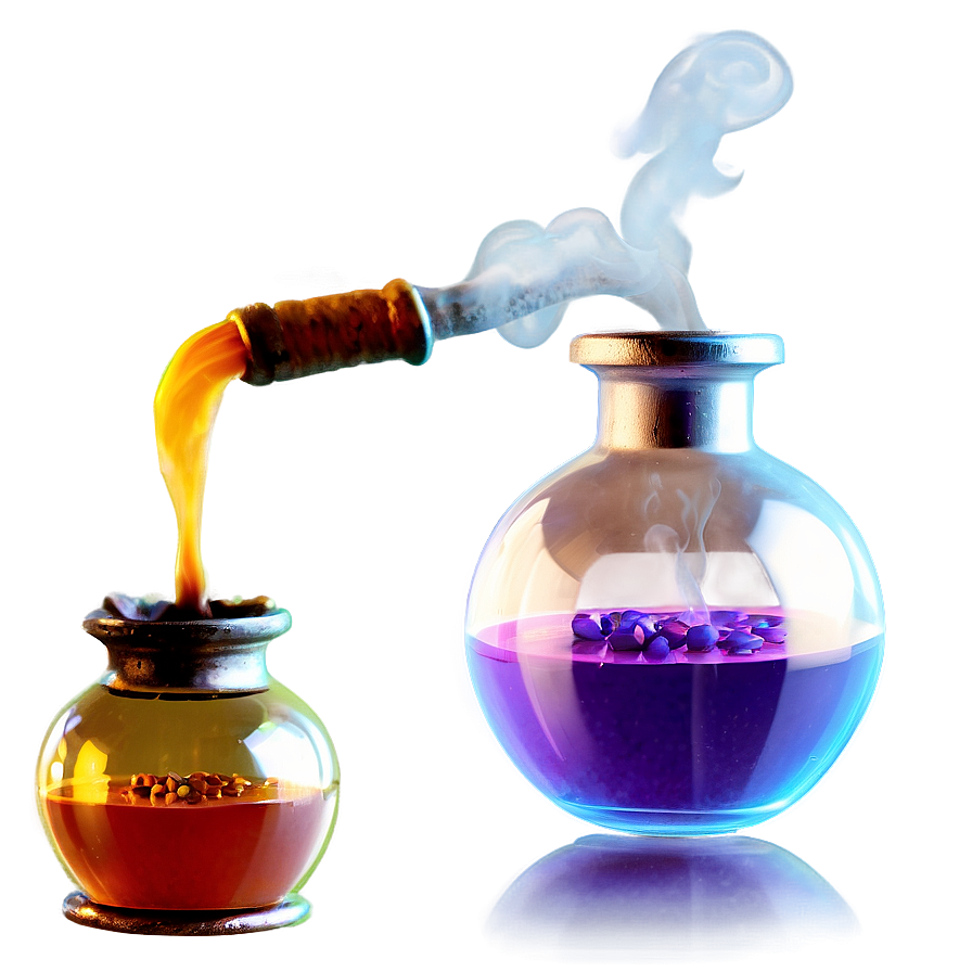 Mystical Smoking Potion Png 05232024 PNG Image