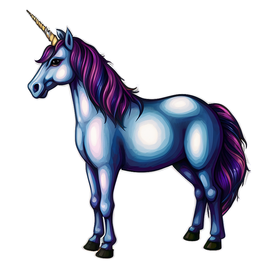 Mystical Unicorn Png Dit PNG Image