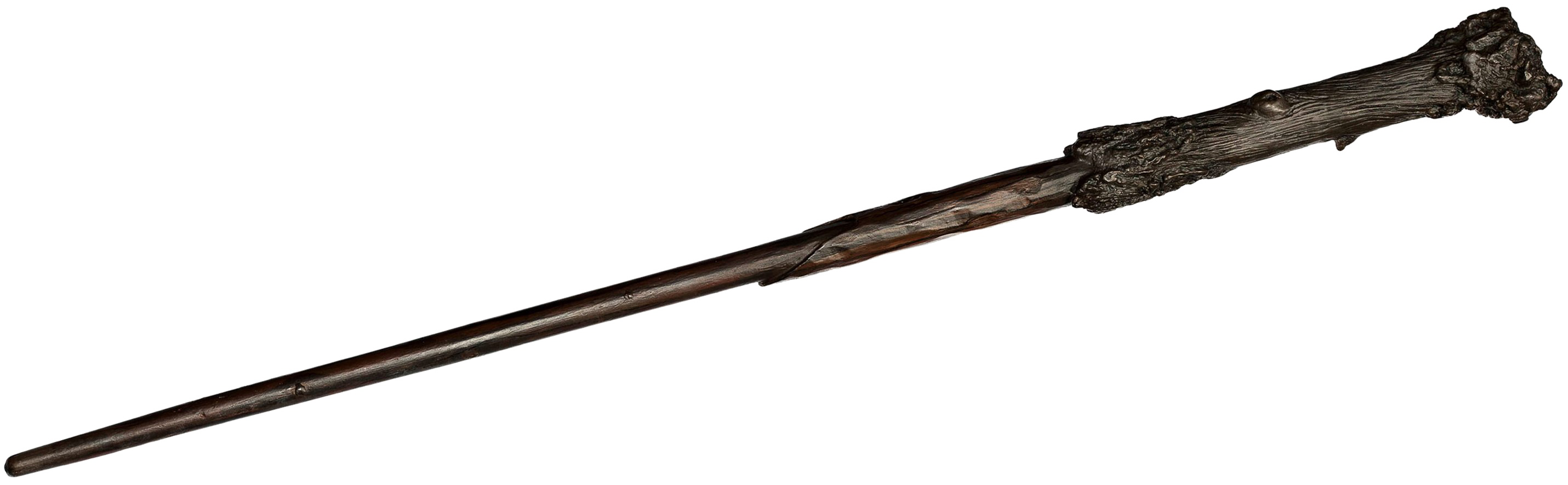 Mystical Wooden Wand PNG Image