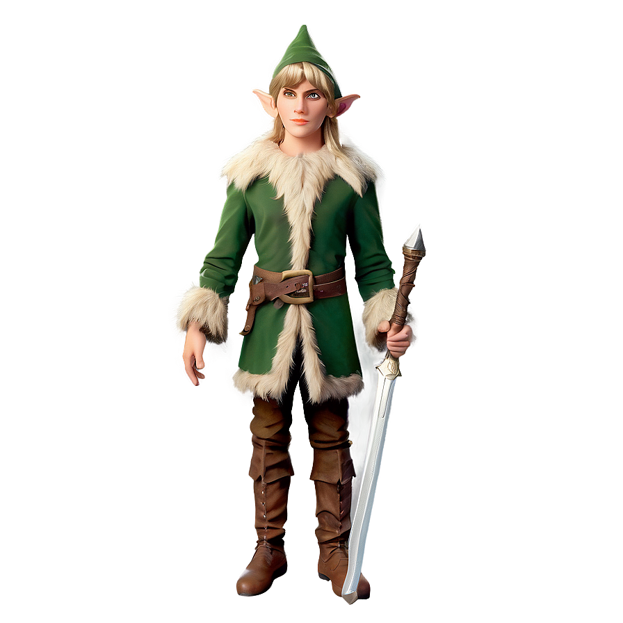 Mystical Woodland Elf Png Lbe PNG Image