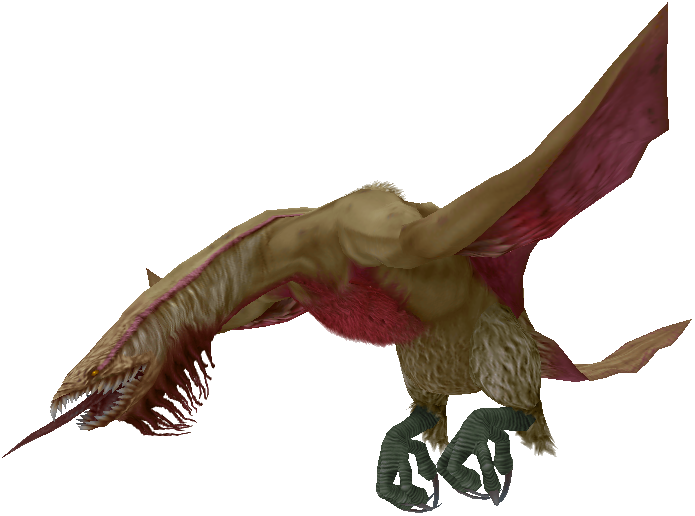 Mythical Garuda Flying Creature PNG Image