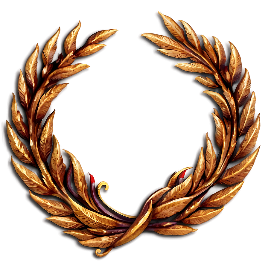 Mythical Phoenix Laurels Png 58 PNG Image