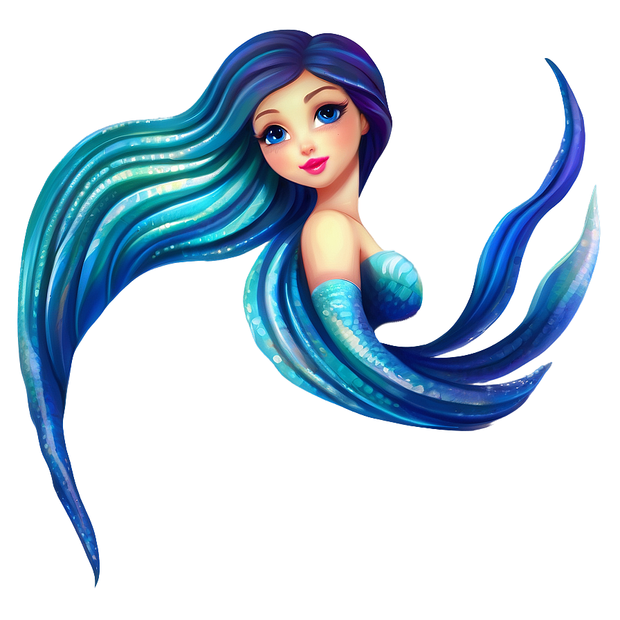 Mythical Siren Art Png Jpo PNG Image