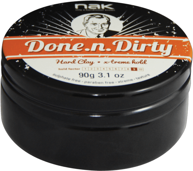 N A K Donen Dirty Hair Clay PNG Image