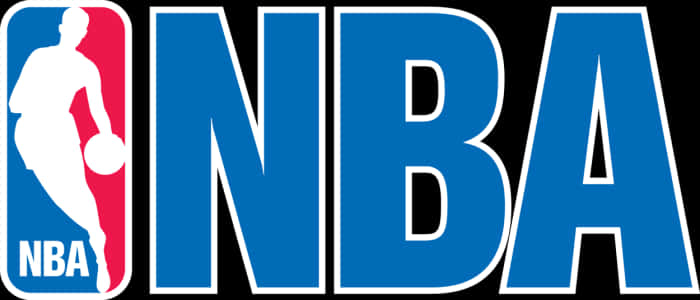 N B A Logo Blueand Red PNG Image