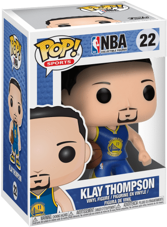 N B A Pop Figure Klay Thompson PNG Image