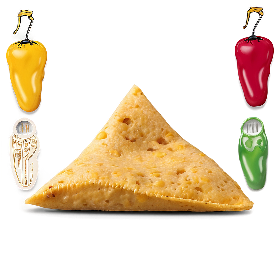 Nacho Cheese Tortilla Chip Png Tqo PNG Image