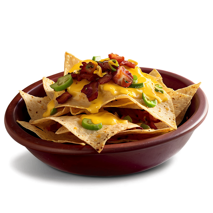 Nachos With Bacon Bits Png Mqo PNG Image